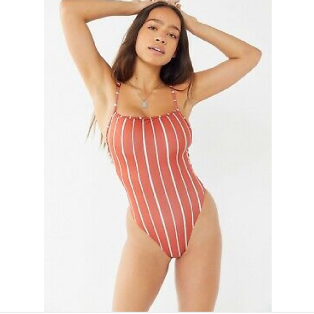 3 for $50✨ Skin by same high cut stripe one piece